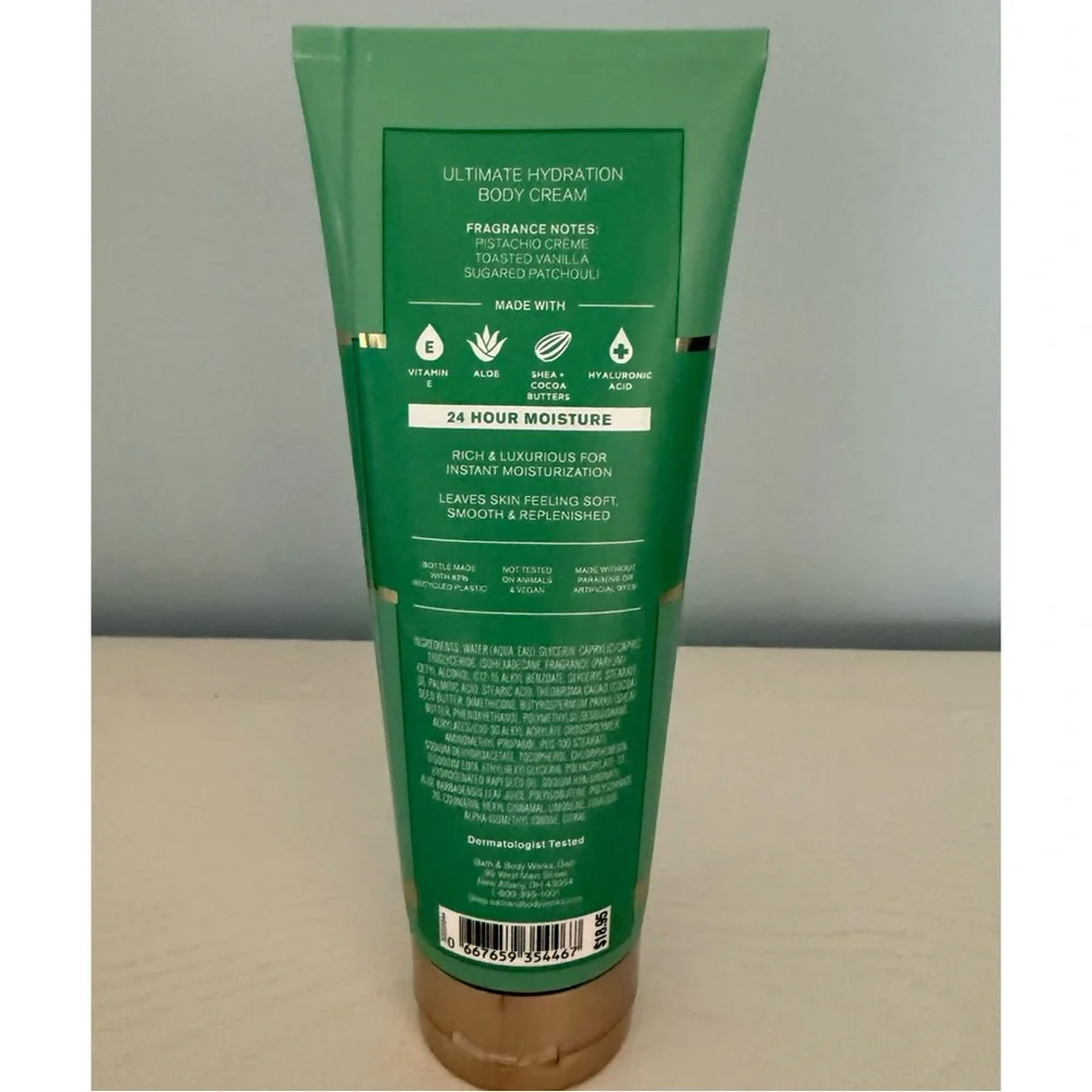 SET OF TWO B&BW “Pistachio Glaze” Body Cream  / DISCONTINUED / NEW - Picture 3 of 3
